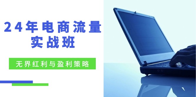 电商流量实战班 24年秘籍 无界红利 盈利策略 关键词优化 精准制胜-九零创业网