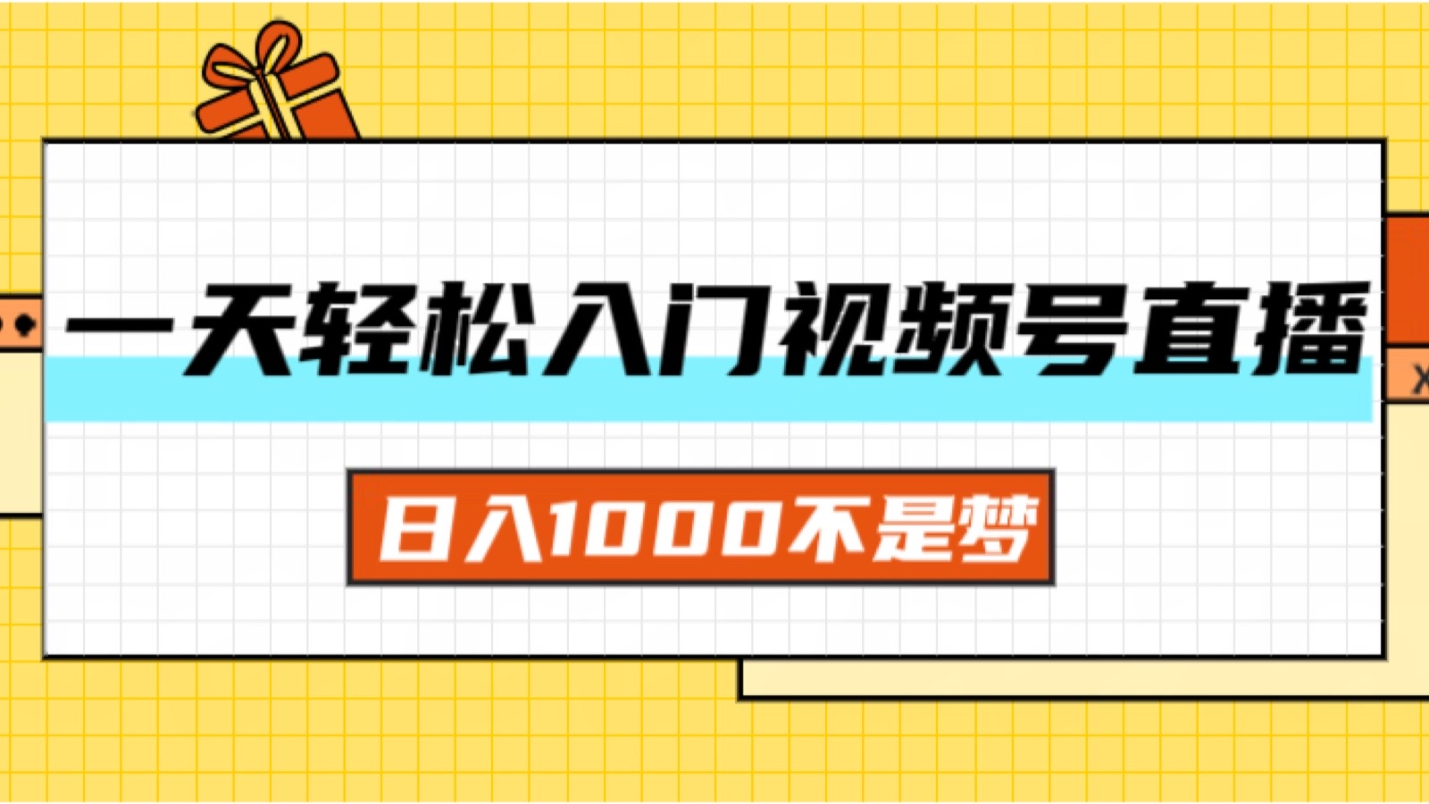 11906期直播带货速成 日赚千元轻松实现