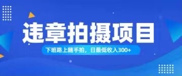 随手拍赚日入300+ 轻松赚钱新方式