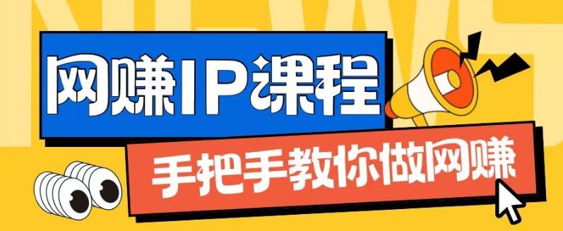网创新手必看 IP合伙人1.0 月入过万从零开始