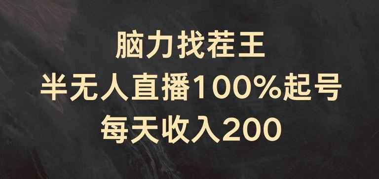 脑力挑战直播达人 轻松月入两千 揭秘成功秘诀