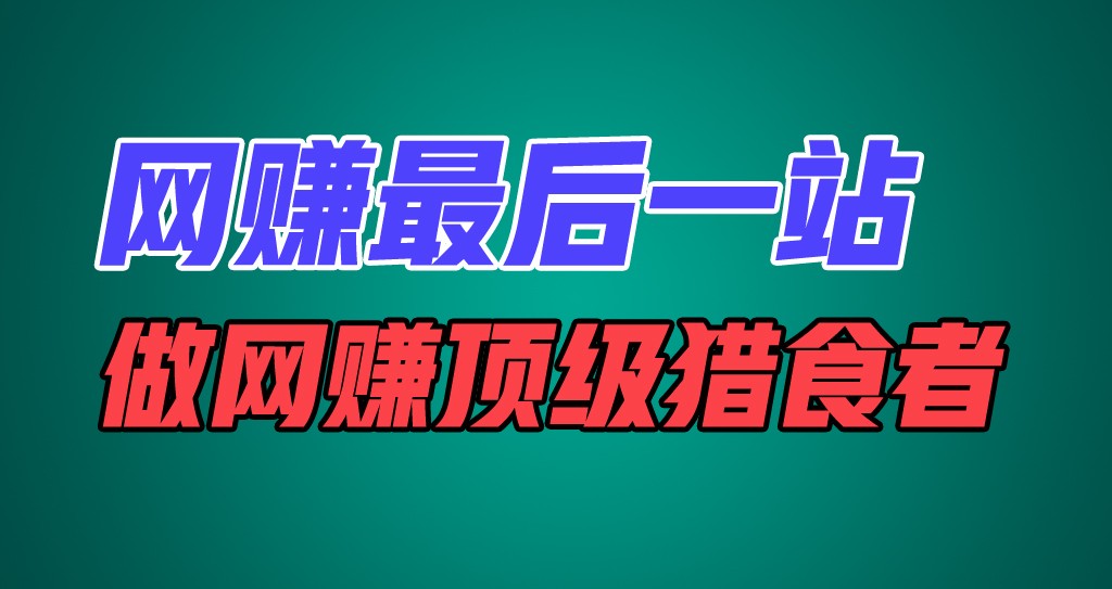 网赚猎手新巅峰 顶级项目一网打尽