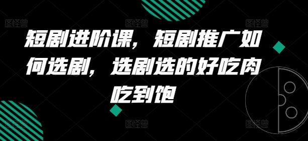 选剧精准 短剧推广 美味盛宴等你来享