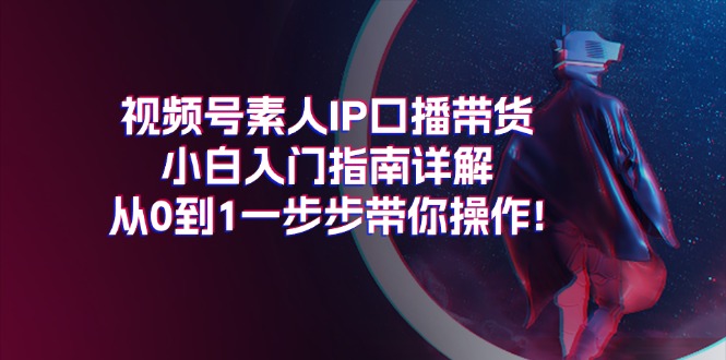 视频号素人IP带货新手攻略 从零开始 轻松上手-九零创业网