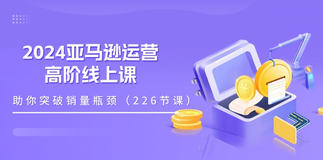 2024亚马逊高阶课 228节解锁销量新高峰