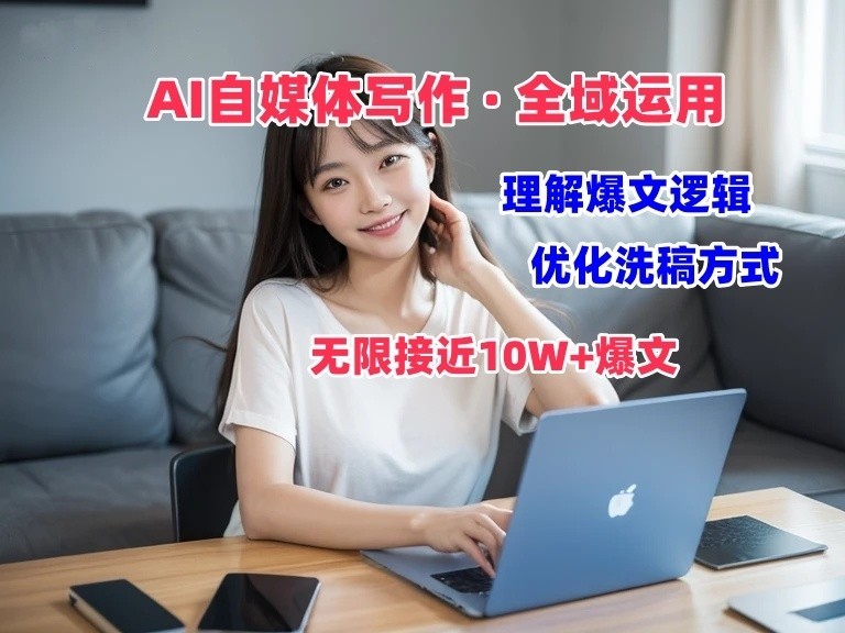 打造10W+爆文秘籍 AI赋能自媒体 价值变现速成课