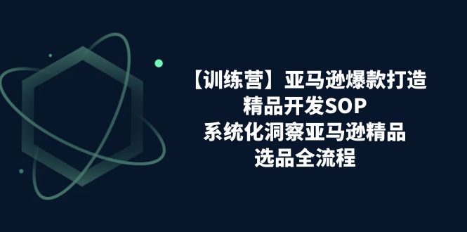 亚马逊精品打造全流程SOP揭秘 选品攻略大公开-九零创业网