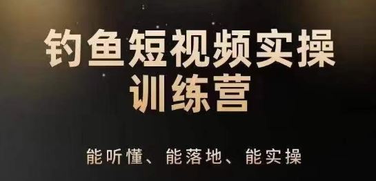 从零开始 钓鱼短视频运营与IP策划全攻略-九零创业网