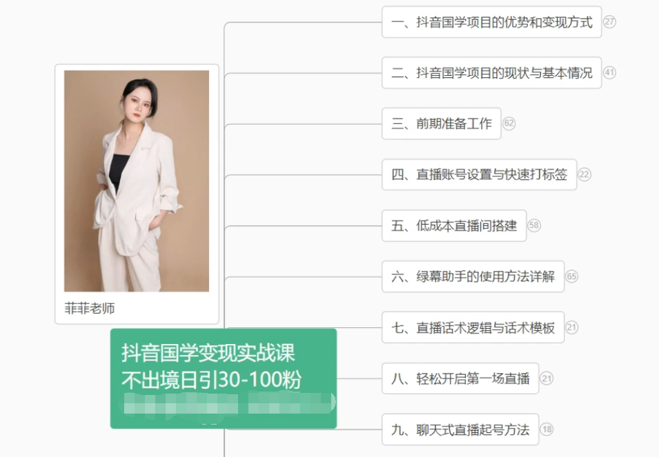 抖音国学变现 不出国门 日增粉丝30 100 实战秘籍-九零创业网