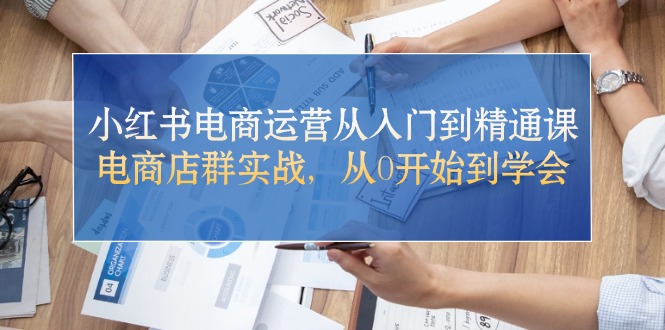 小红书电商运营全攻略 店群实战 从新手到高手