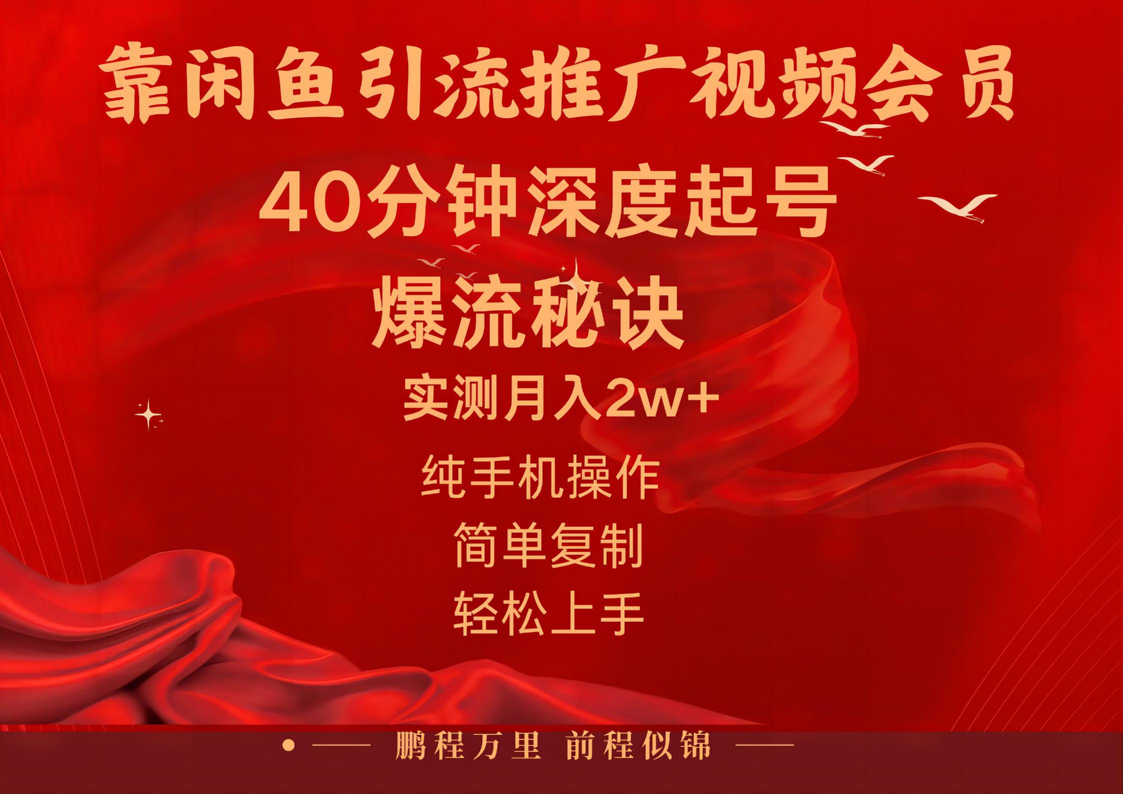 闲鱼视频会员引流 日赚2万+ 操作易上手