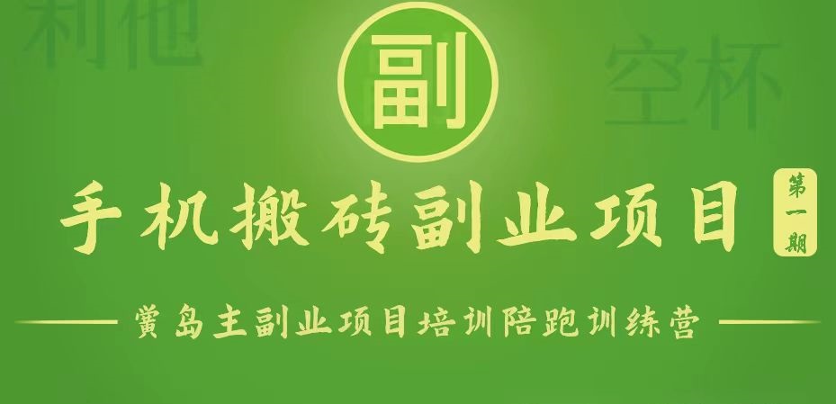手机轻松赚 副业训练营 开启财富新篇章