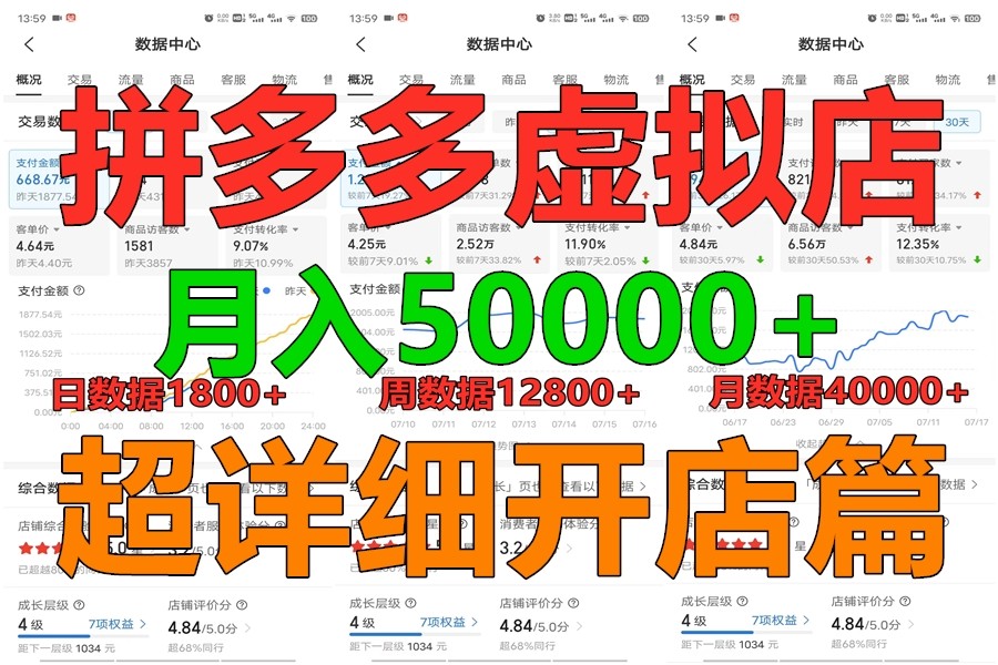 拼多多电商训练营 轻松月入过万 副业新选择