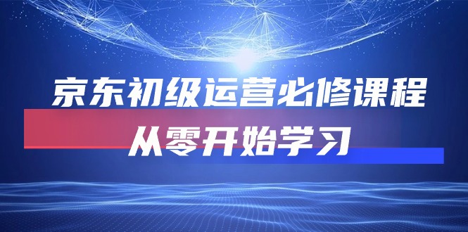 京东运营入门宝典 49节视频课 从零起步学运营