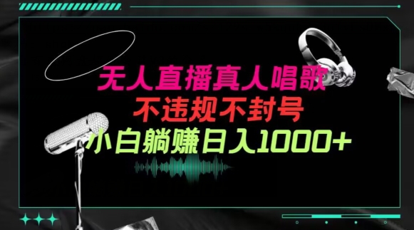 抖音24小时音乐直播 小白轻松日赚千音浪-九零创业网