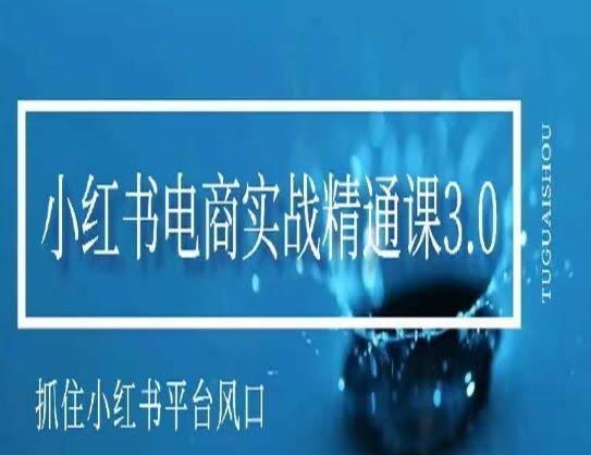 抓住小红书3.0风口 电商实战精通课 赚钱新机遇不容错过-九零创业网