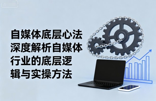 揭秘自媒体核心 底层逻辑与实战技巧一网打尽-九零创业网