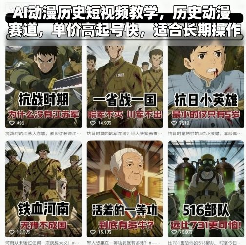 AI赋能动漫史 高收益赛道长线掘金-九零创业网