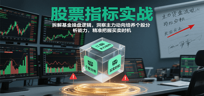 股票指标实战解析 基金操盘逻辑揭秘 主力动向洞察与买卖时机把握技巧-九零创业网