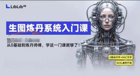一课学会生图炼丹 LibLibAI系统入门无忧