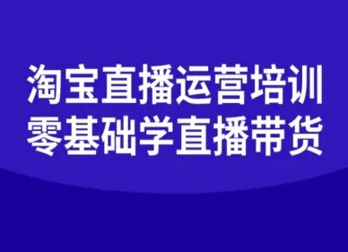 淘宝直播运营速成 新手小白也能轻松带货-九零创业网