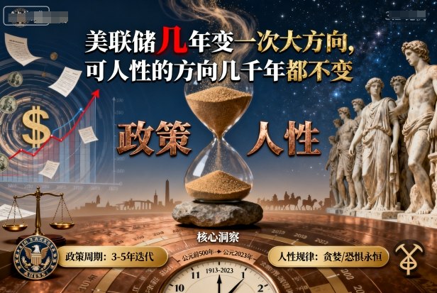 美联储方向变动 人性恒古不变-九零创业网