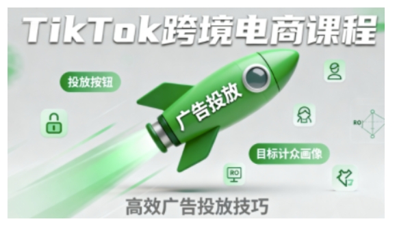 TikTok跨境电商实战课 掌握核心技能 高效运营-九零创业网
