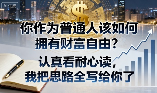 实现财富自由 普通人必读的理财之道
