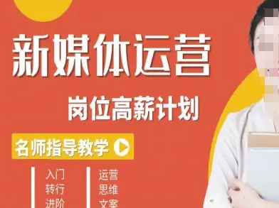新媒体运营高薪晋升攻略 入门 转行 进阶一步到位-九零创业网