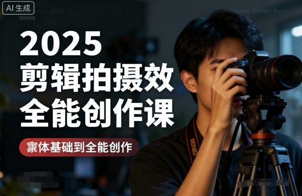 2025特效剪辑全能营 从零到大师速成之旅