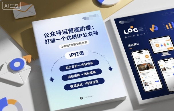 解锁高阶秘籍 打造爆款IP公众号-九零创业网