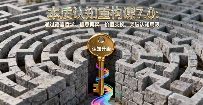 语言哲学解码 博弈价值新视界 认知重构7.0启航-九零创业网