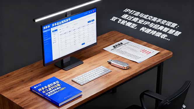 商业IP双轮驱动 智慧变现高手营-九零创业网