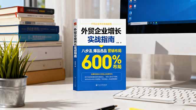 外贸企业业绩翻倍秘籍 八步法+爆品选品+营销布局-九零创业网