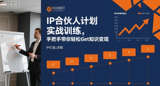 IP合伙人实战营 轻松掌握知识变现秘诀-九零创业网