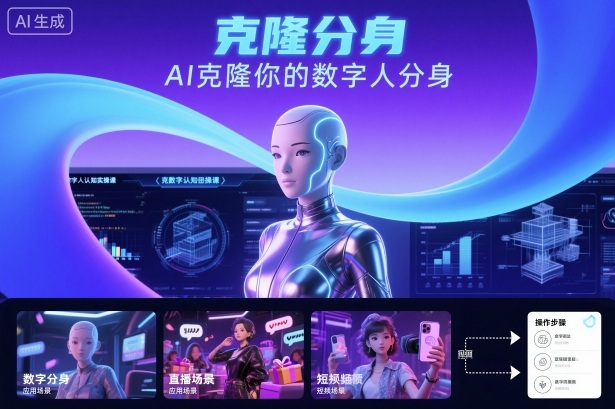 AI数字人实操课 克隆自我 探索认知新境界-九零创业网