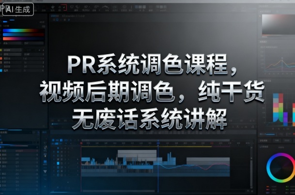 PR调色全攻略 高效后期调色技巧揭秘-九零创业网
