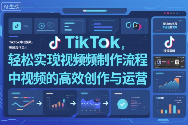 Tk高效视频创作与运营 轻松上手-九零创业网