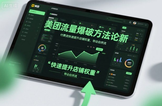 美团流量爆破 付费促权重 自然流翻倍增长-九零创业网