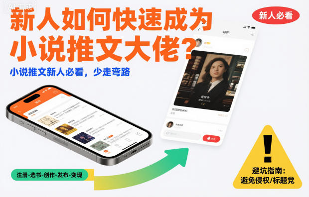 小说推文新秀速成指南 少走弯路成大佬-九零创业网