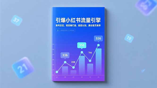 小红书流量秘籍 定位精准 视觉制胜 认知颠覆 首页推荐必看-九零创业网