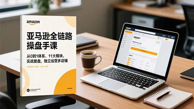 亚马逊全链路操盘手课 从0到1 11模块实战 多店运营精通指南-九零创业网