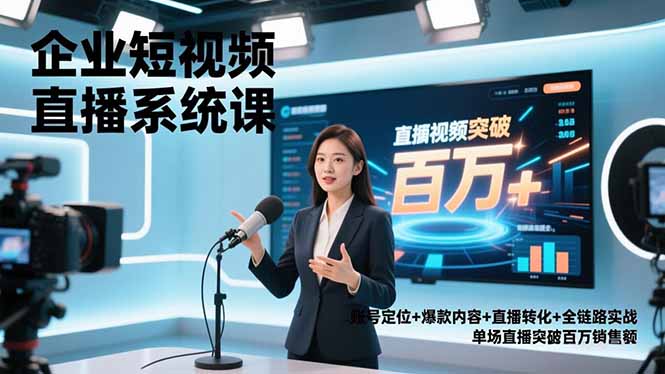 百万销售额直播秘籍 定位+爆款+转化+实战全链路-九零创业网