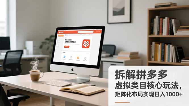 拼多多虚拟矩阵布局 日赚千元的拆解攻略-九零创业网