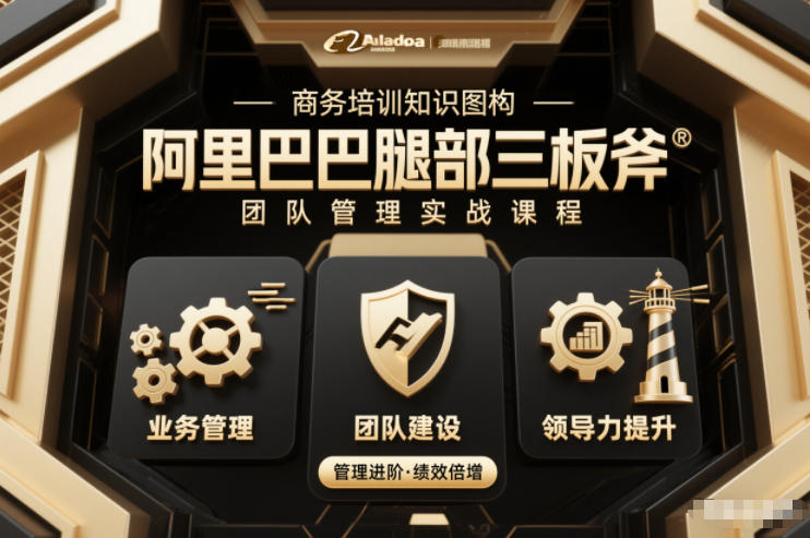 阿里巴巴 腿部三板斧  团队管理核心技能速成法-九零创业网