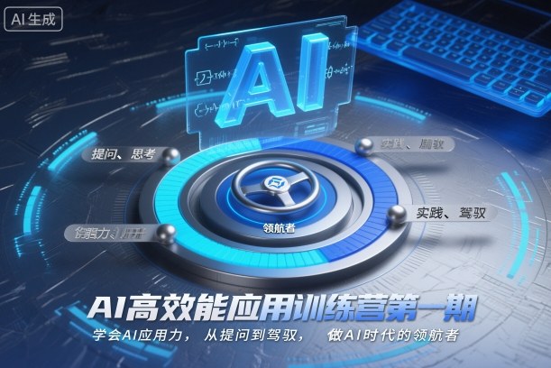 AI应用力训练营第一期 从提问到领航 AI时代高手养成记-九零创业网