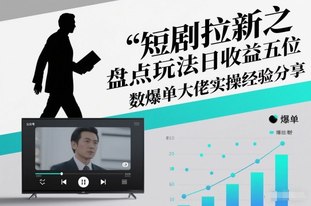 短剧拉新攻略 揭秘日入五位数爆单秘诀-九零创业网