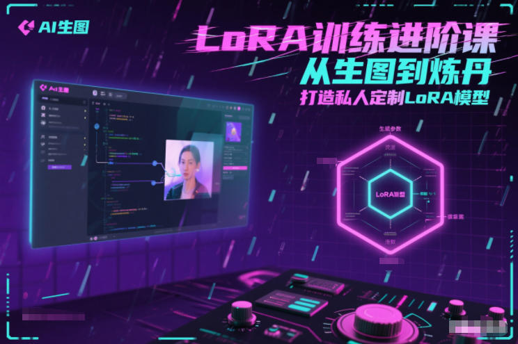 LoRA进阶炼丹术 从生图到定制模型 打造专属AI助手-九零创业网