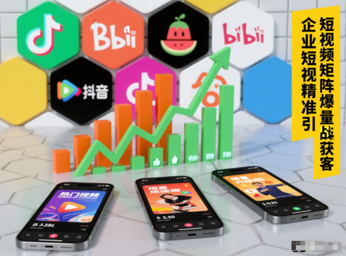 短视频矩阵爆量战法 企业精准引流新攻略-九零创业网