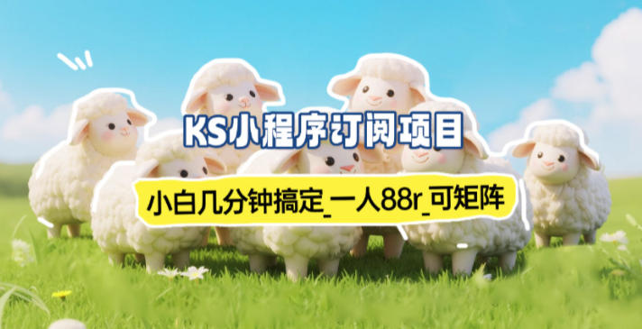 轻松入门小程序订阅 88元速成矩阵赚钱法-九零创业网